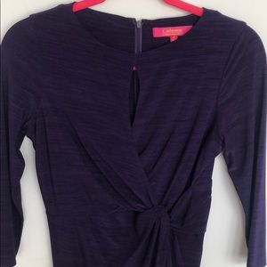 Catherine Malandrino purple dress